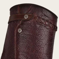 Men Cuadra Urban & Casual Boots-Ankle Cowboy Boots Hand-Painted In Brown Leather