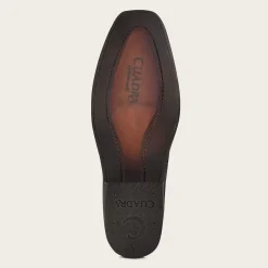 Men Cuadra Urban & Casual Boots-Ankle Cowboy Boots Hand-Painted In Brown Leather