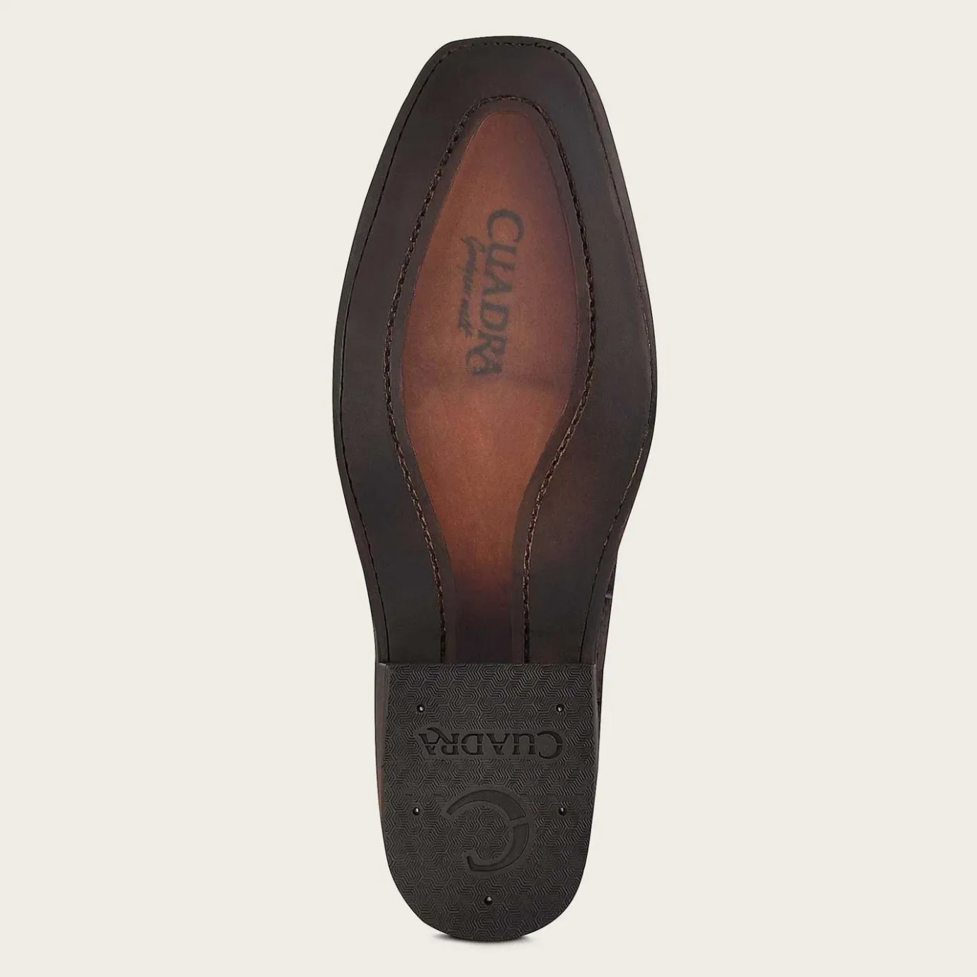 Men Cuadra Urban & Casual Boots-Ankle Cowboy Boots Hand-Painted In Brown Leather