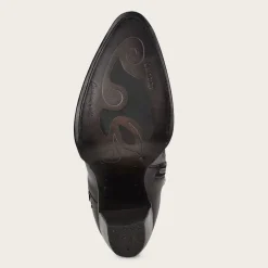 Women Cuadra Ankle Boots & Booties-Artisan Embroidered Brown Leather Bootie