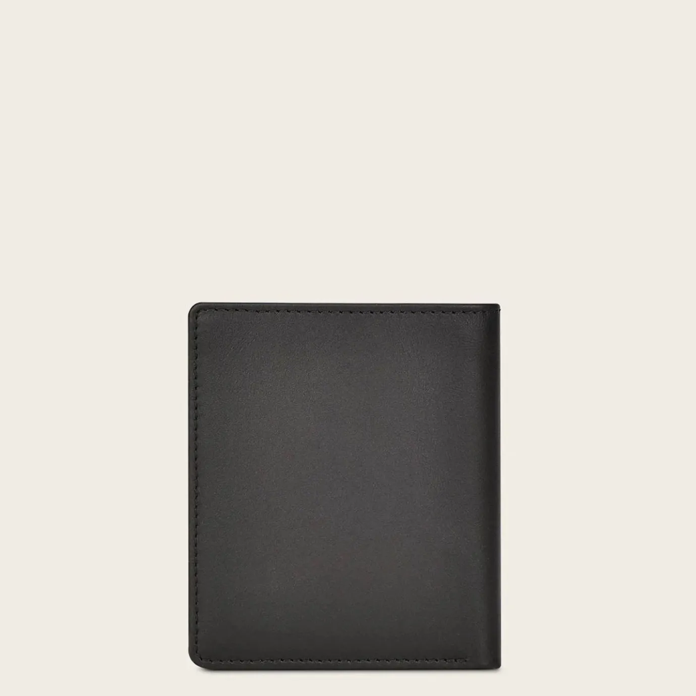 Men Cuadra Wallets-Black Bovine Leather Wallet