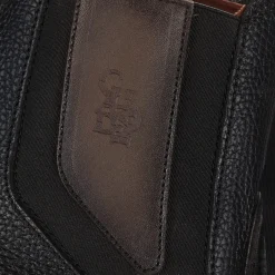 Men Cuadra Urban & Casual Boots-Black Exotic Leather Urban Boots