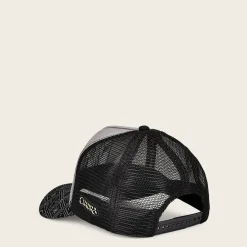Women Cuadra Hats-Black Snapback Cap With Elephant Patch