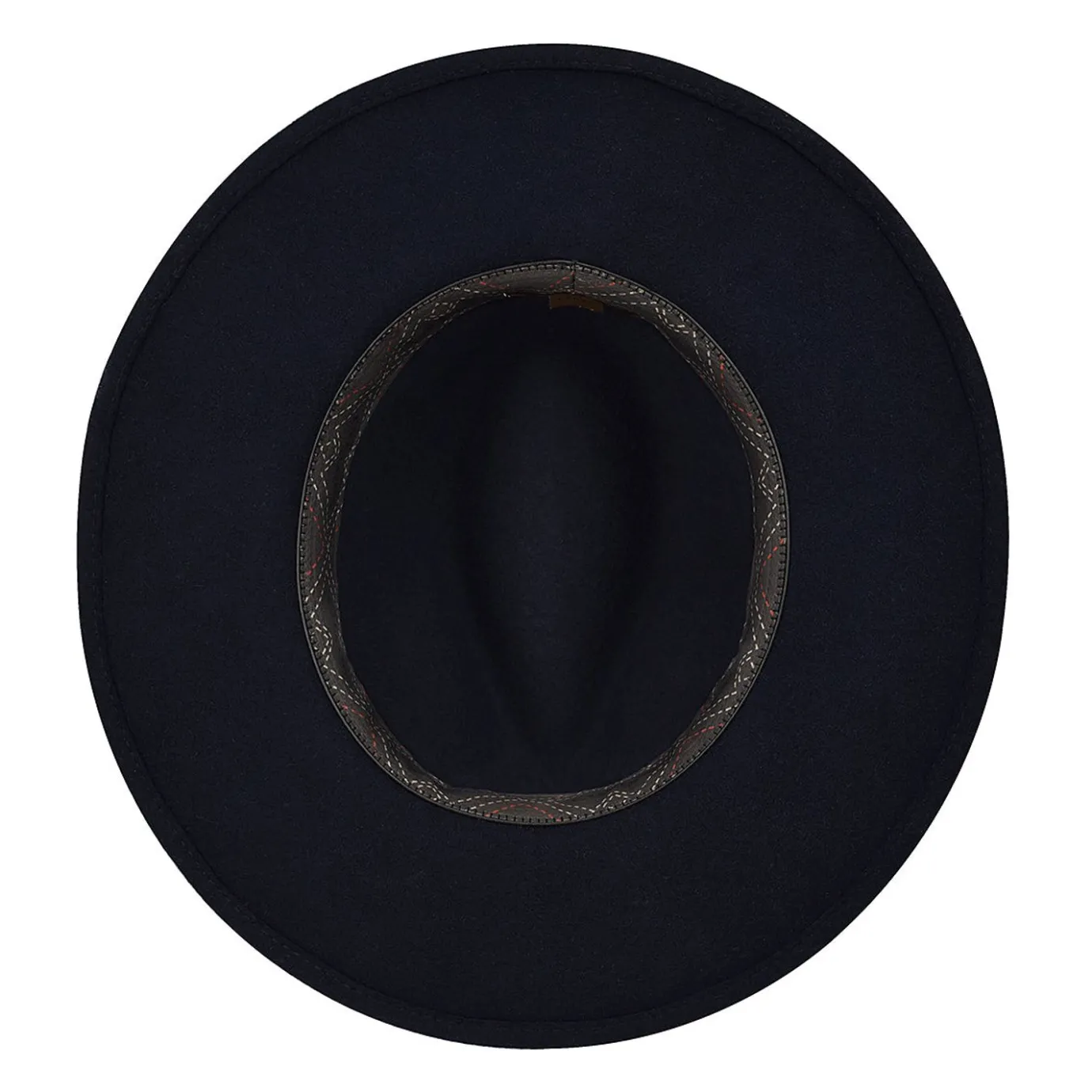 Women Cuadra Hats-Blue Hat With Embroidered Headband