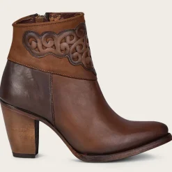 Women Cuadra Ankle Boots & Booties-Brown Ankle Bootie For Women