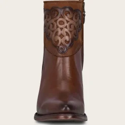 Women Cuadra Ankle Boots & Booties-Brown Ankle Bootie For Women