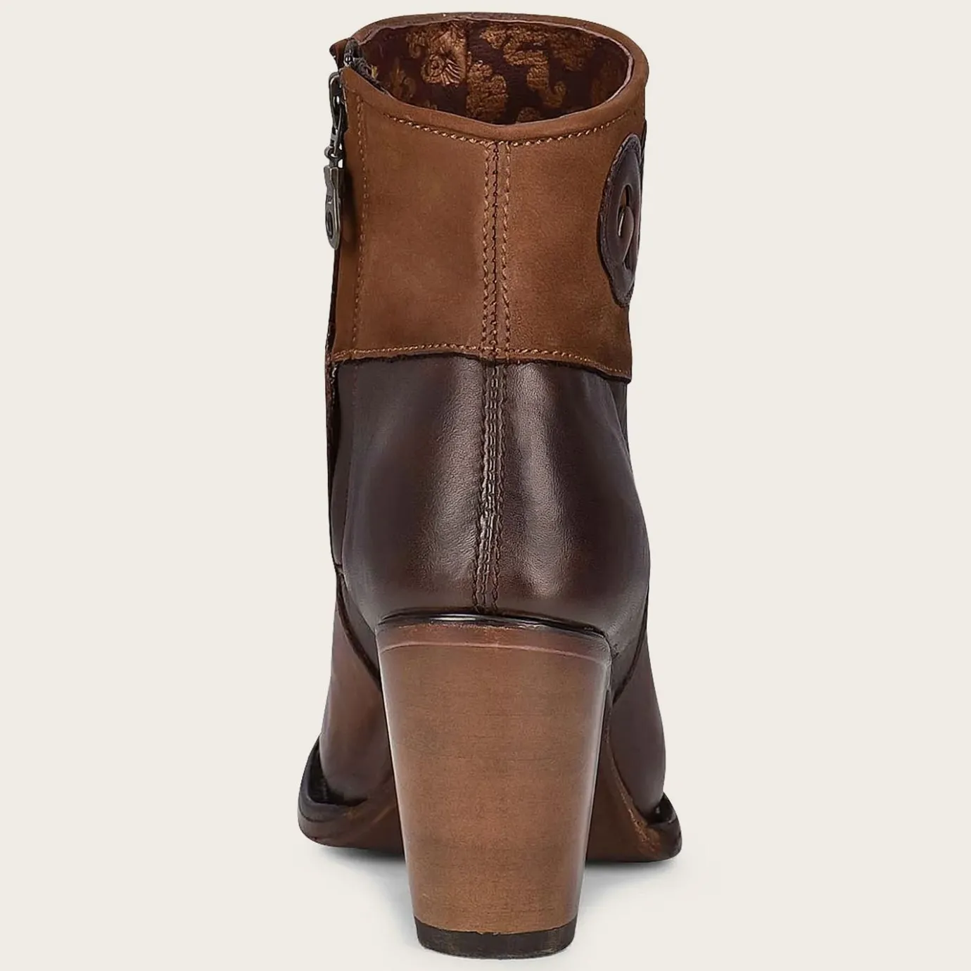 Women Cuadra Ankle Boots & Booties-Brown Ankle Bootie For Women