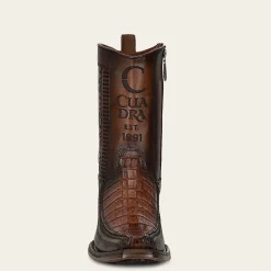 Men Cuadra Urban & Casual Boots-Brown Exotic Leather Cowboy Boots