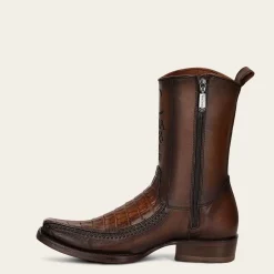 Men Cuadra Urban & Casual Boots-Brown Exotic Leather Cowboy Boots