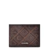 Men Cuadra Wallets-Brown Handmade Engraved Leather Wallet