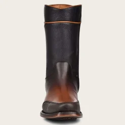 Men Cuadra Urban & Casual Boots-Brown Hand-Painted Engraved Dress Boots