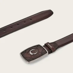 Men Cuadra Belts-Brown Leather Western Belt
