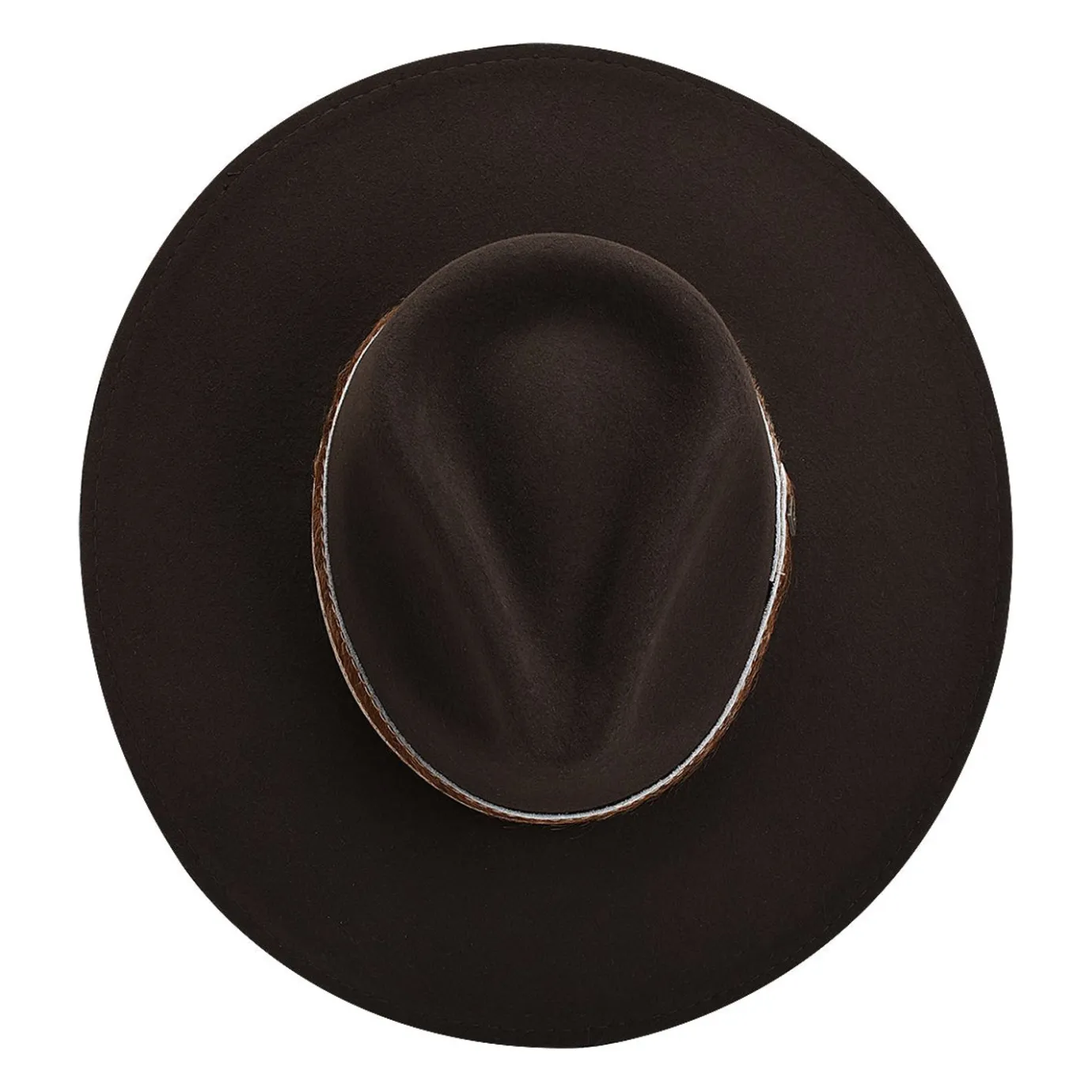 Women Cuadra Hats-Brown Wool Hat