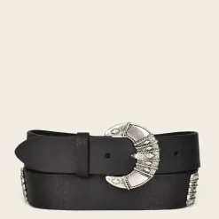 Women Cuadra Belts-Casual Black Leather Western Inspired Belt