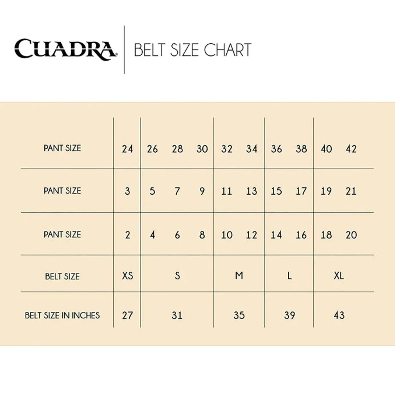 Women Cuadra Belts-Casual Black Leather Western Inspired Belt