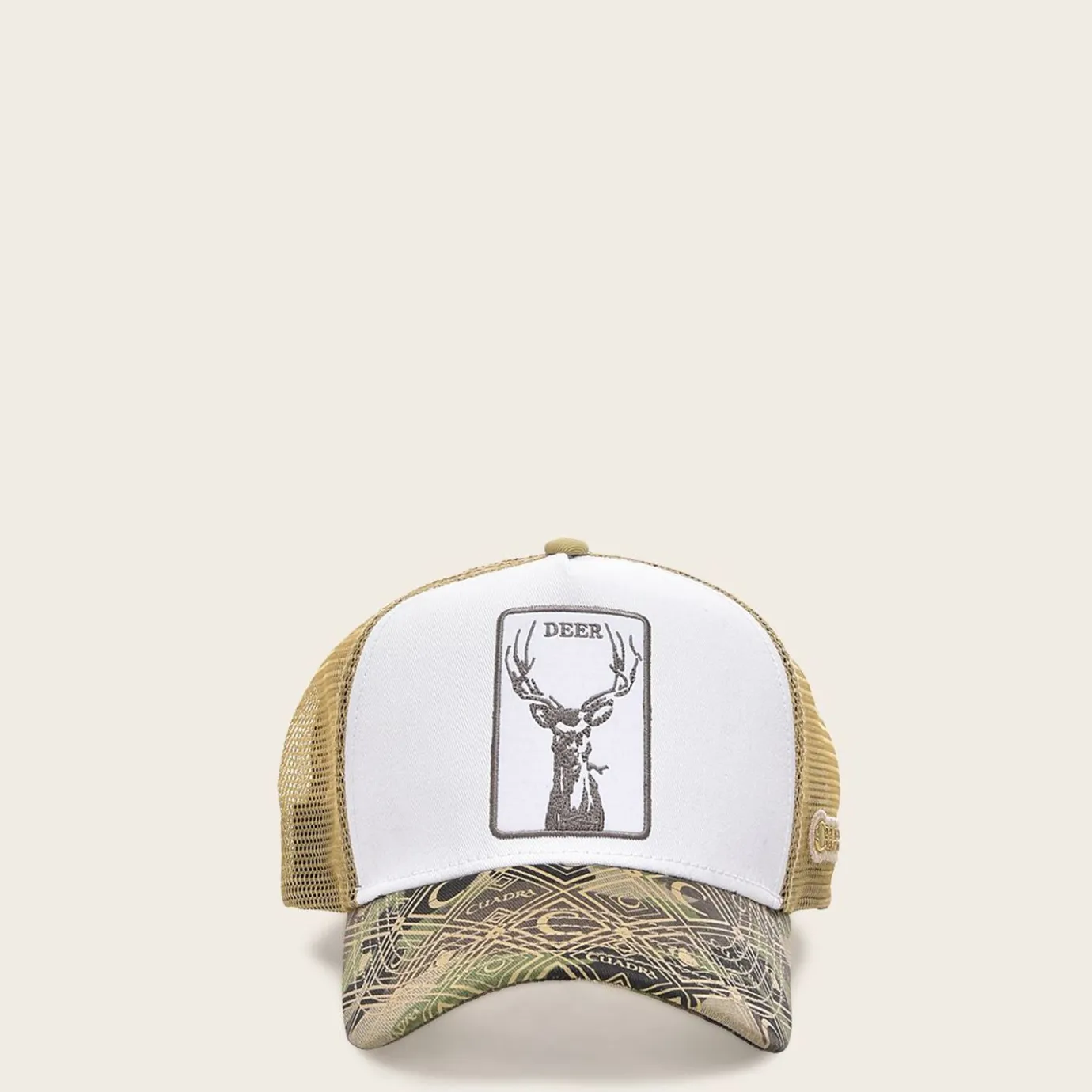 Women Cuadra Hats- Camouflage Cap With Embroidery Deer Patch