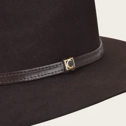 Women Cuadra Hats- Dark Brown Rabbit Fur Hat With Leather Headband