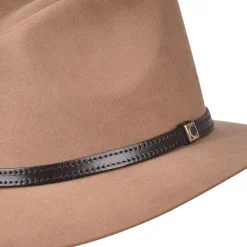 Women Cuadra Hats- Fawn Fur Hat With Leather Headband