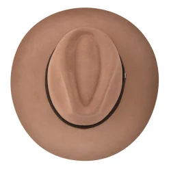 Women Cuadra Hats- Fawn Fur Hat With Leather Headband