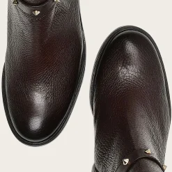 Women Cuadra Ankle Boots & Booties-Dark Brown Deer Leather Urban Bootie