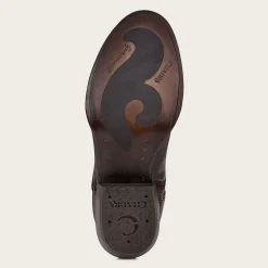 Women Cuadra Tall & Knee-High Boots-Embroidered Honey Leather Boot