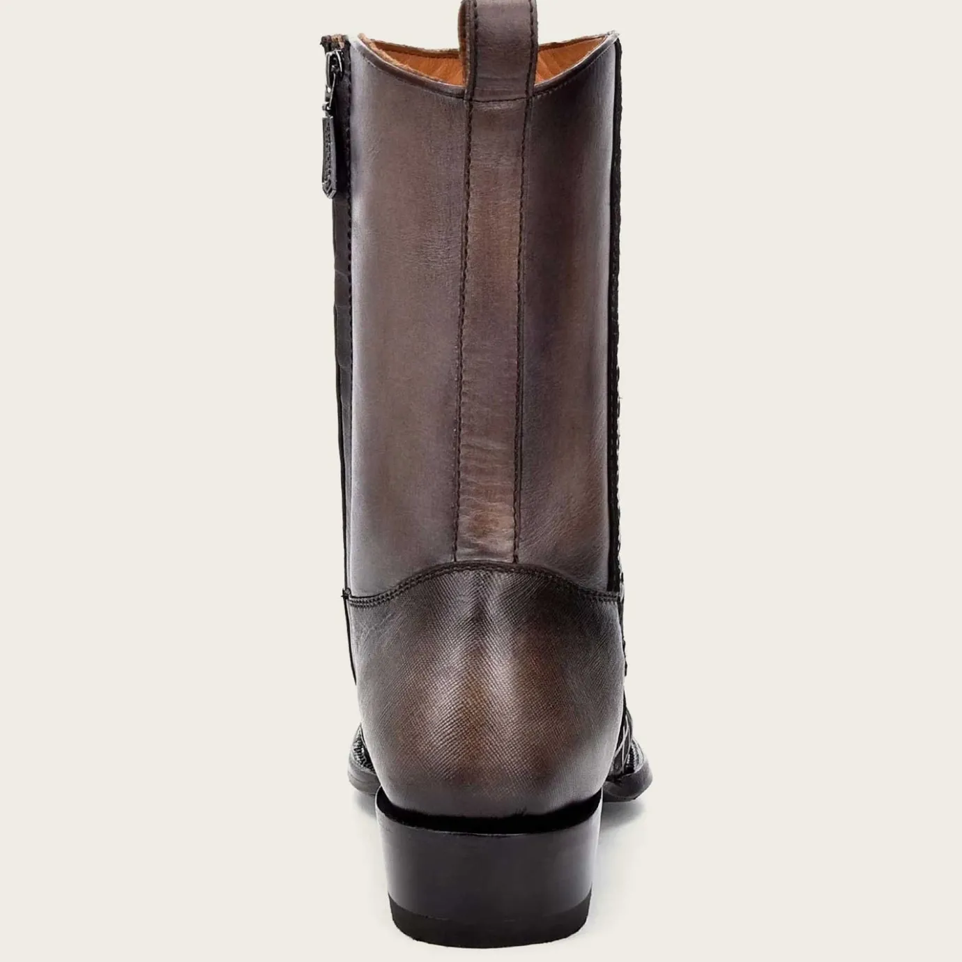 Men Cuadra Urban & Casual Boots-Engraved Grey Oxford Cowboy Boots For Men