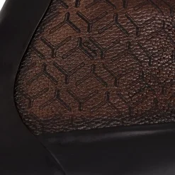 Men Cuadra Urban & Casual Boots-Engraved Hand-Painted Black Leather Chelsea Boots By Franco