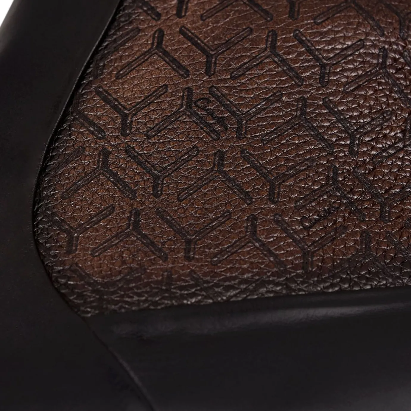 Men Cuadra Urban & Casual Boots-Engraved Hand-Painted Black Leather Chelsea Boots By Franco