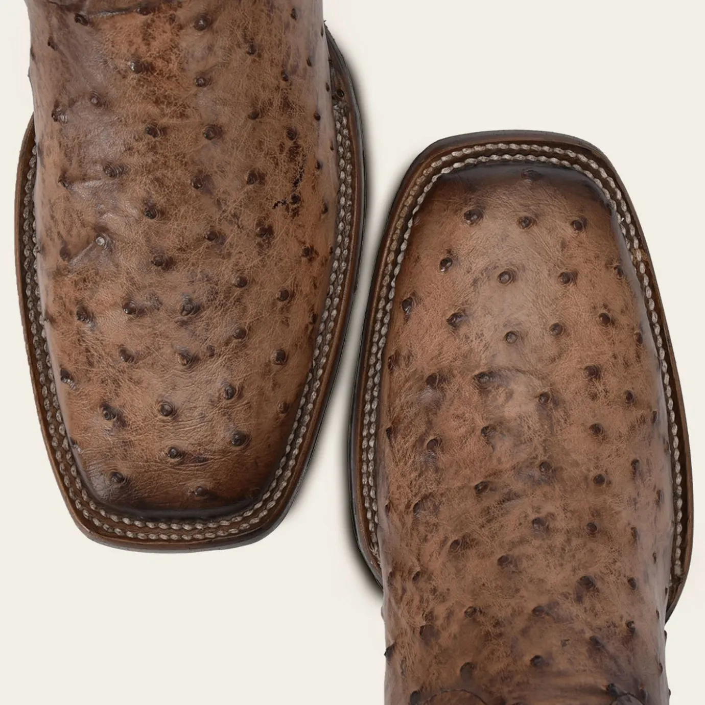 Men Cuadra Western Boots-Engraved Honey Exotic Leather Boot