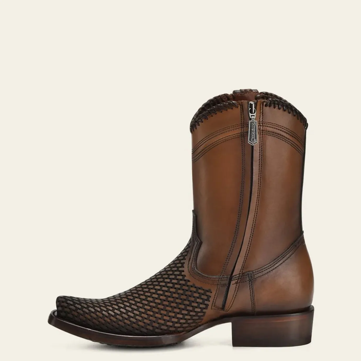 Men Cuadra Urban & Casual Boots-Engraved Honey Leather Casual Boot