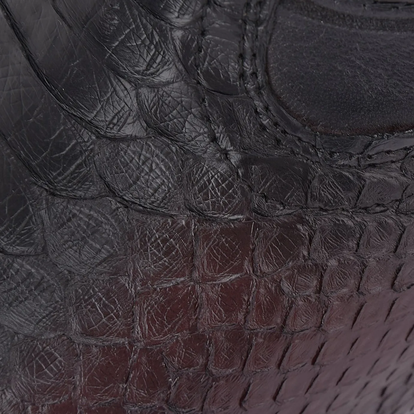 Men Cuadra Western Boots-Engraved Mahogany Python Leather Western Boot