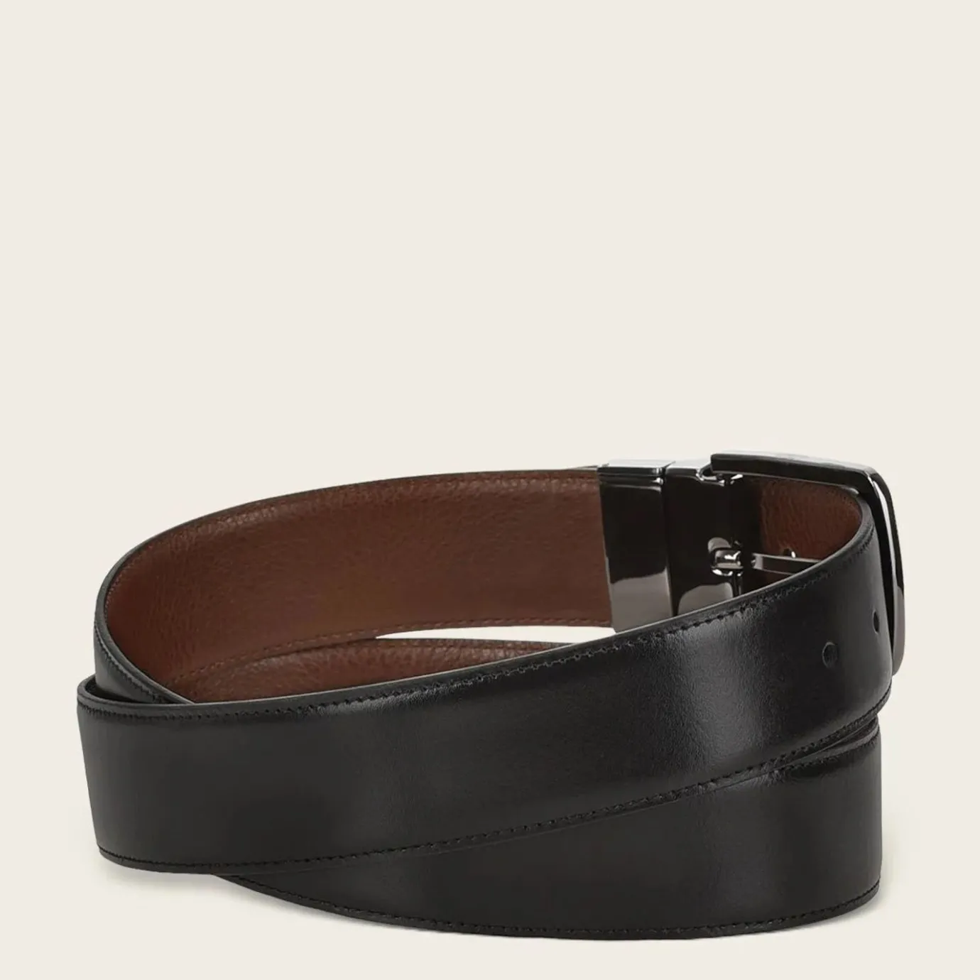 Men Cuadra Belts-Formal Reversible Leather Belt
