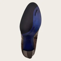 Women Cuadra Ankle Boots & Booties-Genuine Deer Honey Leather Bootie