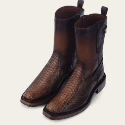 Men Cuadra Urban & Casual Boots-Handcrafted Honey Exotic Leather Boot
