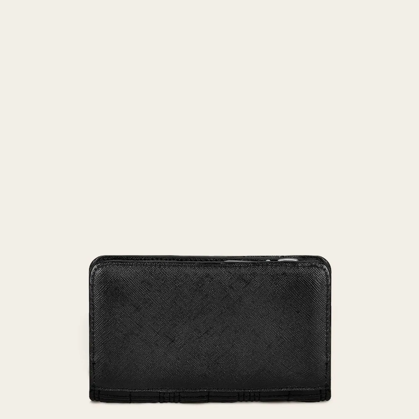 Women Cuadra Wallets-Handmade Black Sheep Leather Wallet