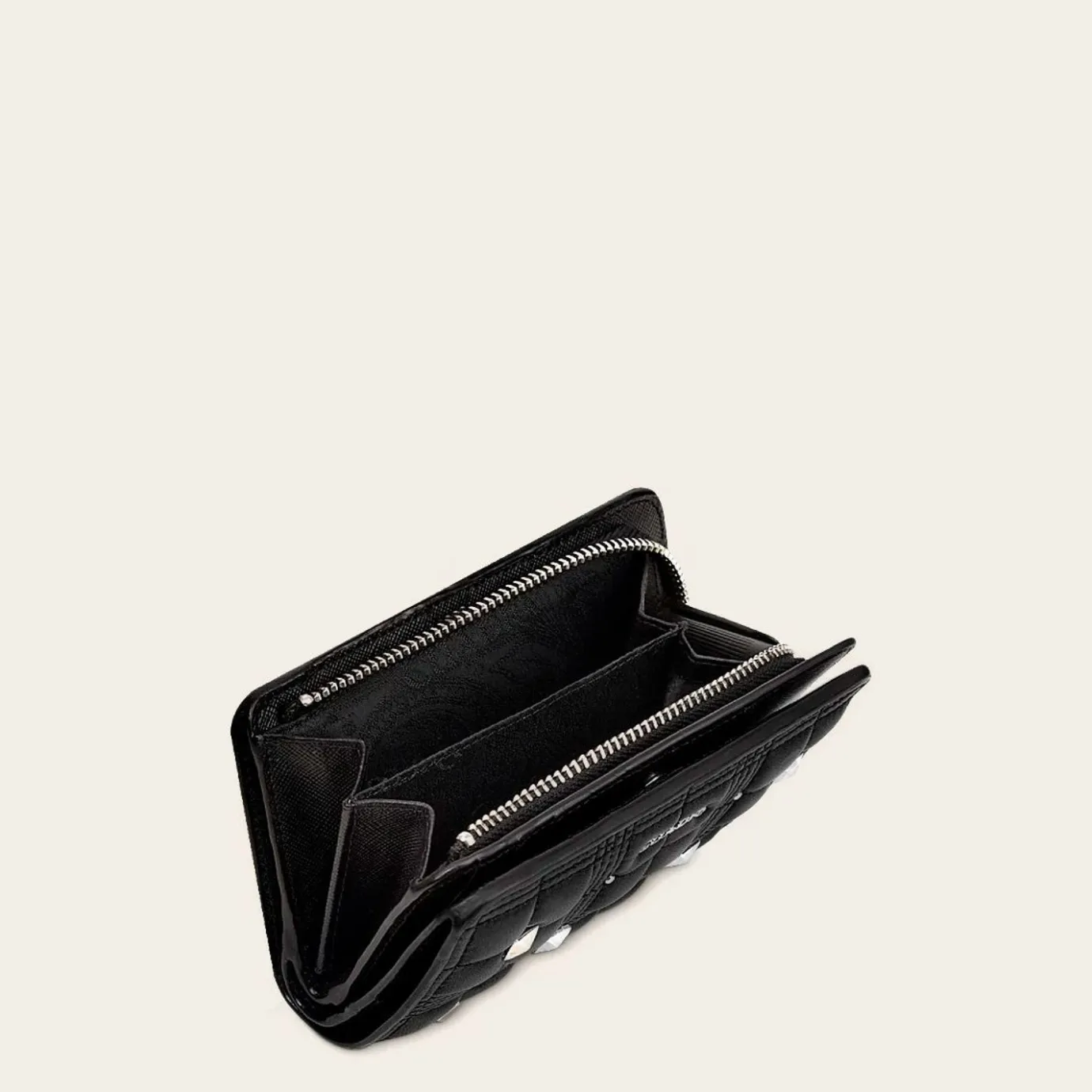 Women Cuadra Wallets-Handmade Black Sheep Leather Wallet