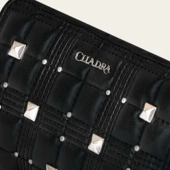 Women Cuadra Wallets-Handmade Black Sheep Leather Wallet