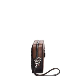 Men Cuadra Handbags-Handmade Brown Leather Document Bag