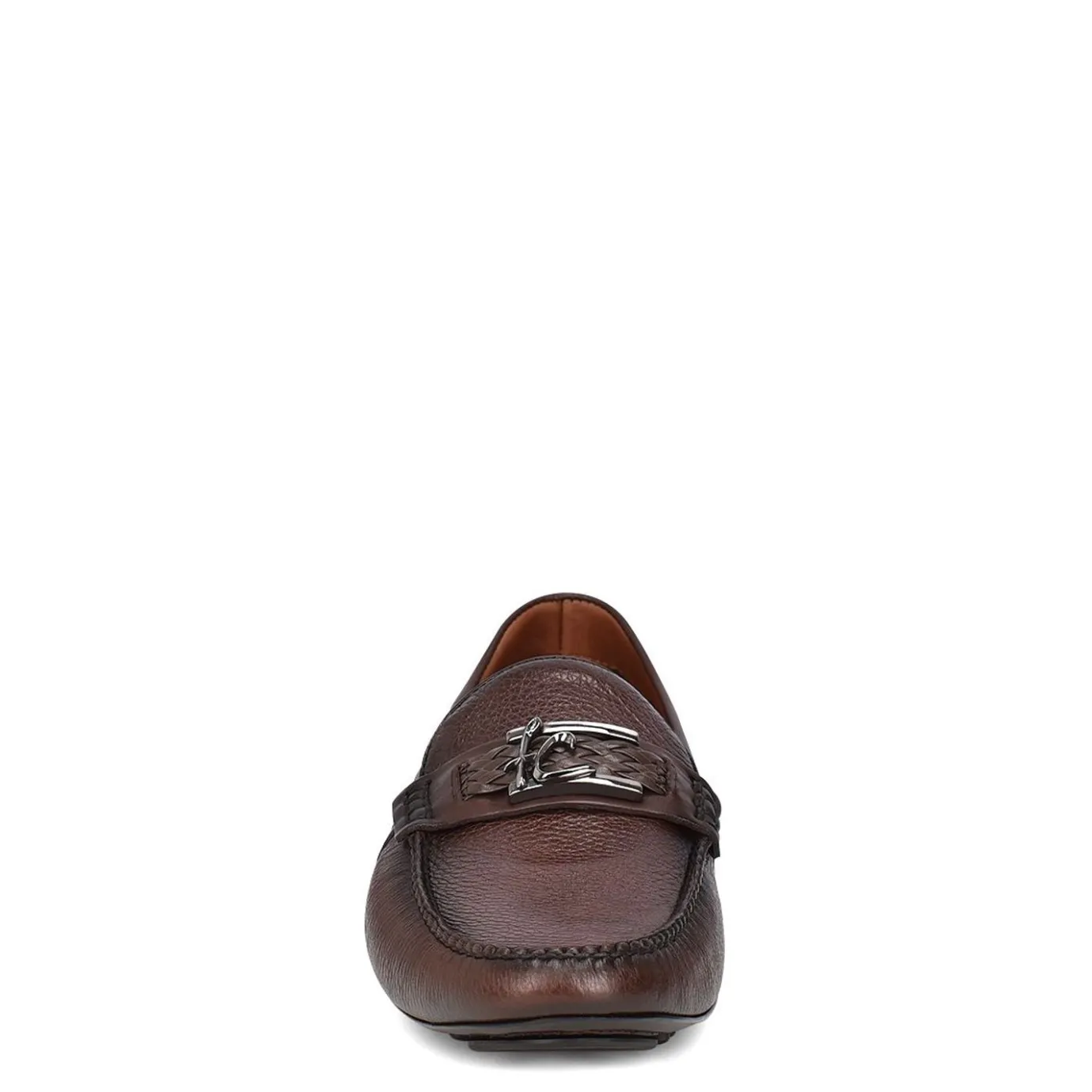 Men Cuadra Loafers & Driving Shoes-Hand-Made Brown Leather Driver