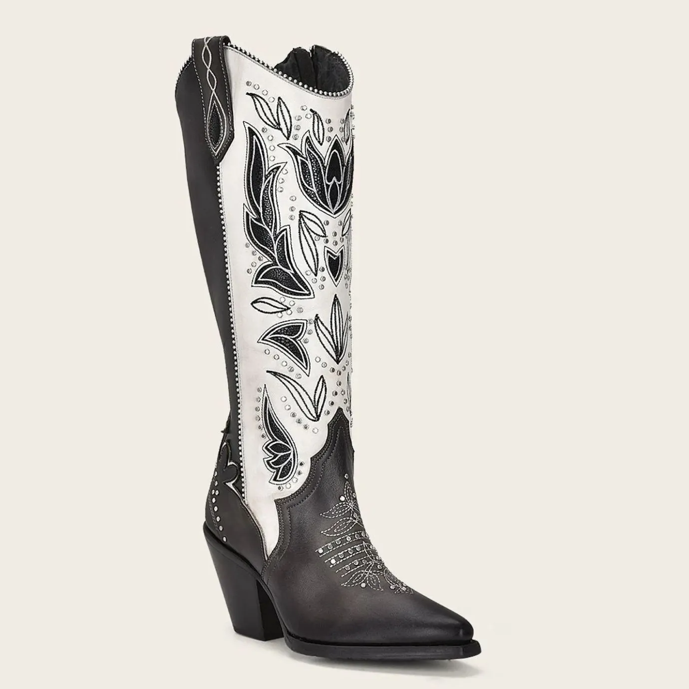 Women Cuadra Western Boots-Handmade Traditional Western Oxford Leather Cowgirl Boot