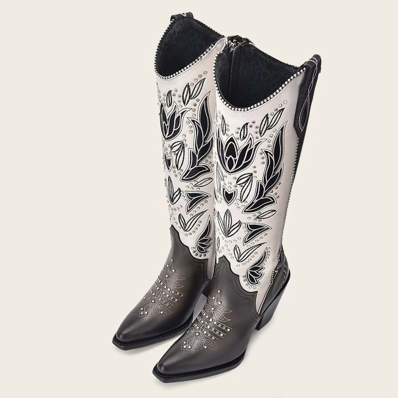 Women Cuadra Western Boots-Handmade Traditional Western Oxford Leather Cowgirl Boot