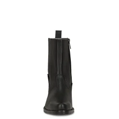 Men Cuadra Urban & Casual Boots-Hand-Painted Black Deer Leather Boot