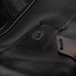 Men Cuadra Urban & Casual Boots-Hand-Painted Black Deer Leather Boot