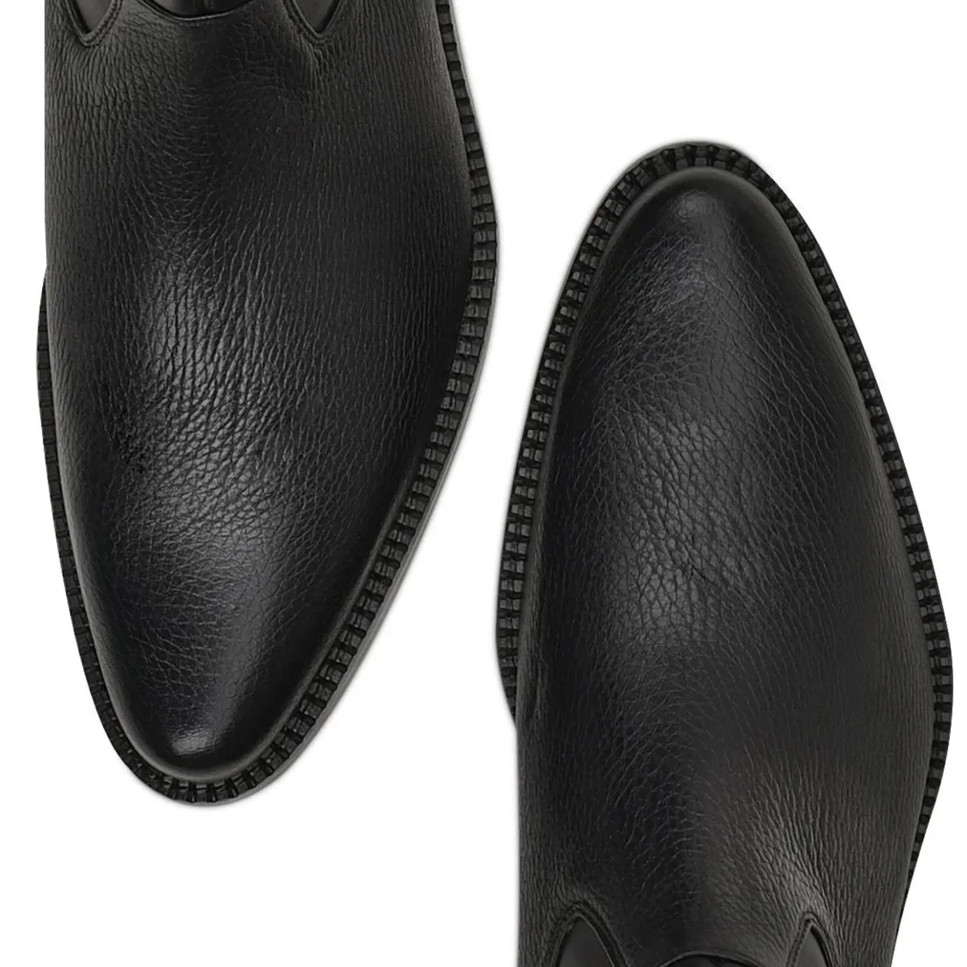 Men Cuadra Urban & Casual Boots-Hand-Painted Black Deer Leather Boot