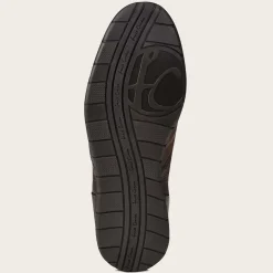 Men Cuadra Sneakers-Hand-Painted Brown Bristol Leather Sneakers