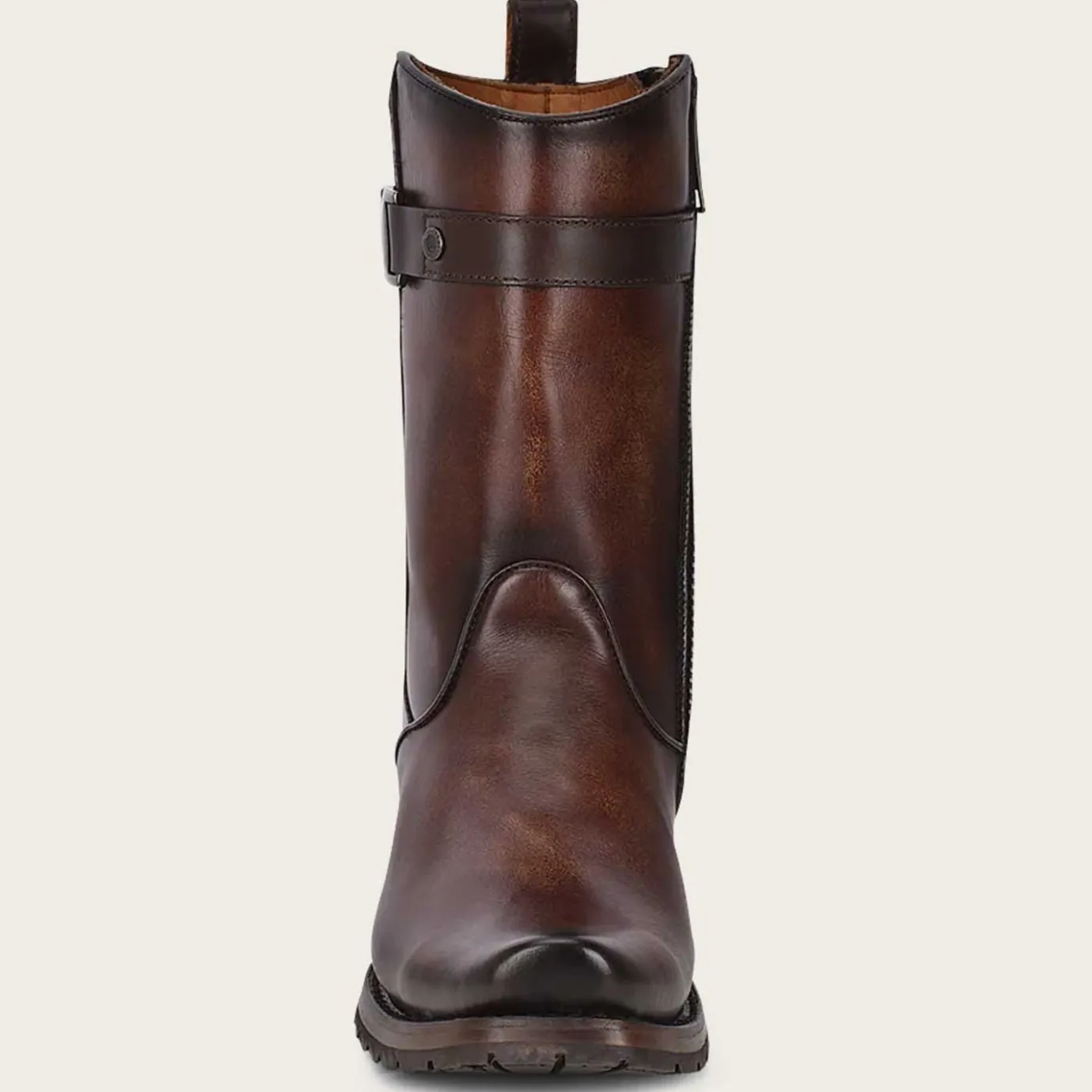 Men Cuadra Urban & Casual Boots-Hand-Painted Brown Men'S Leather Boots