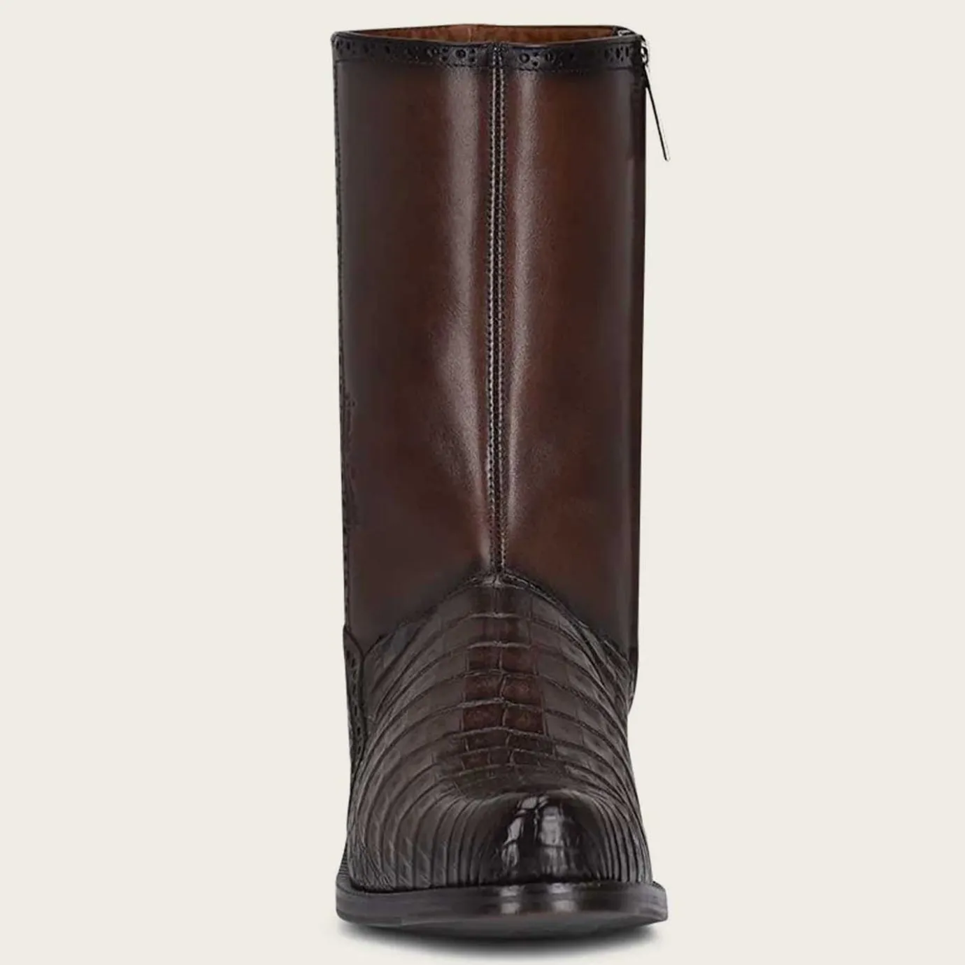 Men Cuadra Urban & Casual Boots-Hand-Painted Exotic Brown Leather Boots