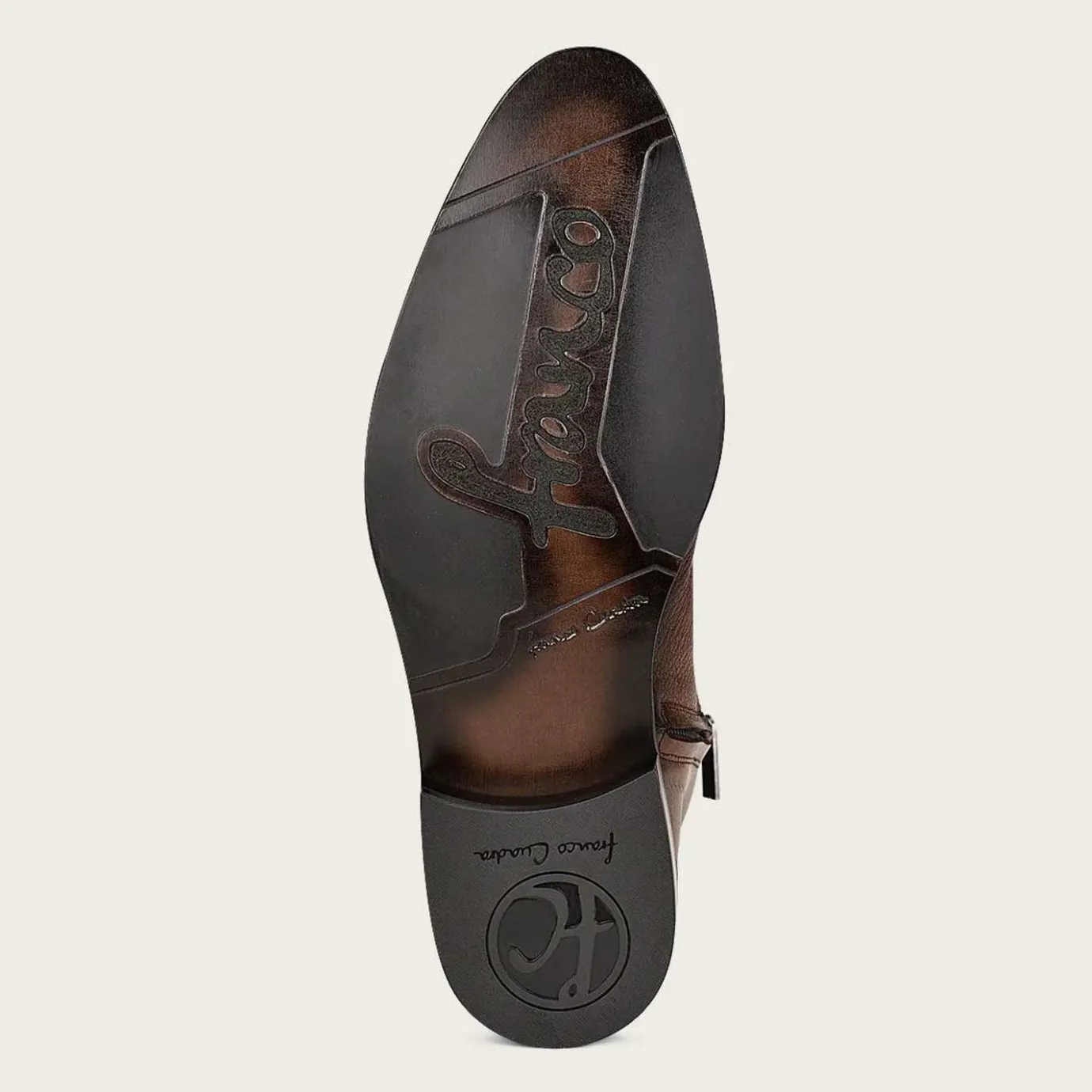 Men Cuadra Urban & Casual Boots-Hand-Painted Honey Deer Leather Boot