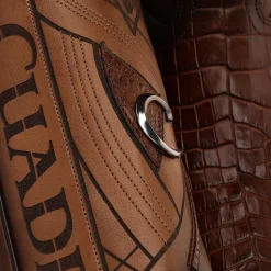 Men Cuadra Western Boots-Hand-Painted Traditional Exotic Leather Men Boots