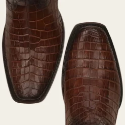 Men Cuadra Western Boots-Hand-Painted Traditional Exotic Leather Men Boots